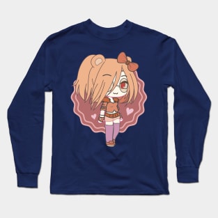 Gacha Life Bear Girl Ritta Chan Long Sleeve T-Shirt